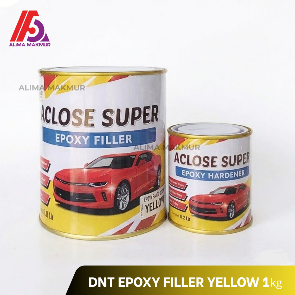 Epoxy Filler DNT Yellow / Epoxy Kuning / Epoxy Filler Kuning / Epoxy Yellow / DNT Kuning