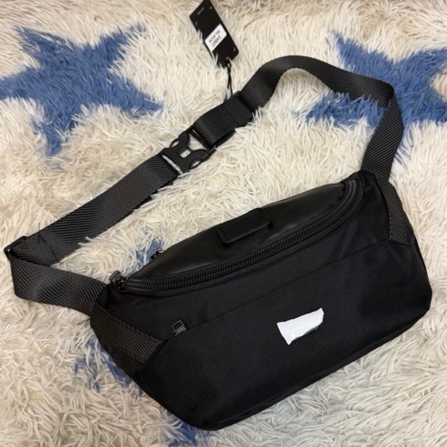 Tas Pinggang Tas Waistbag pria belt Tas Selempang Nilon Import