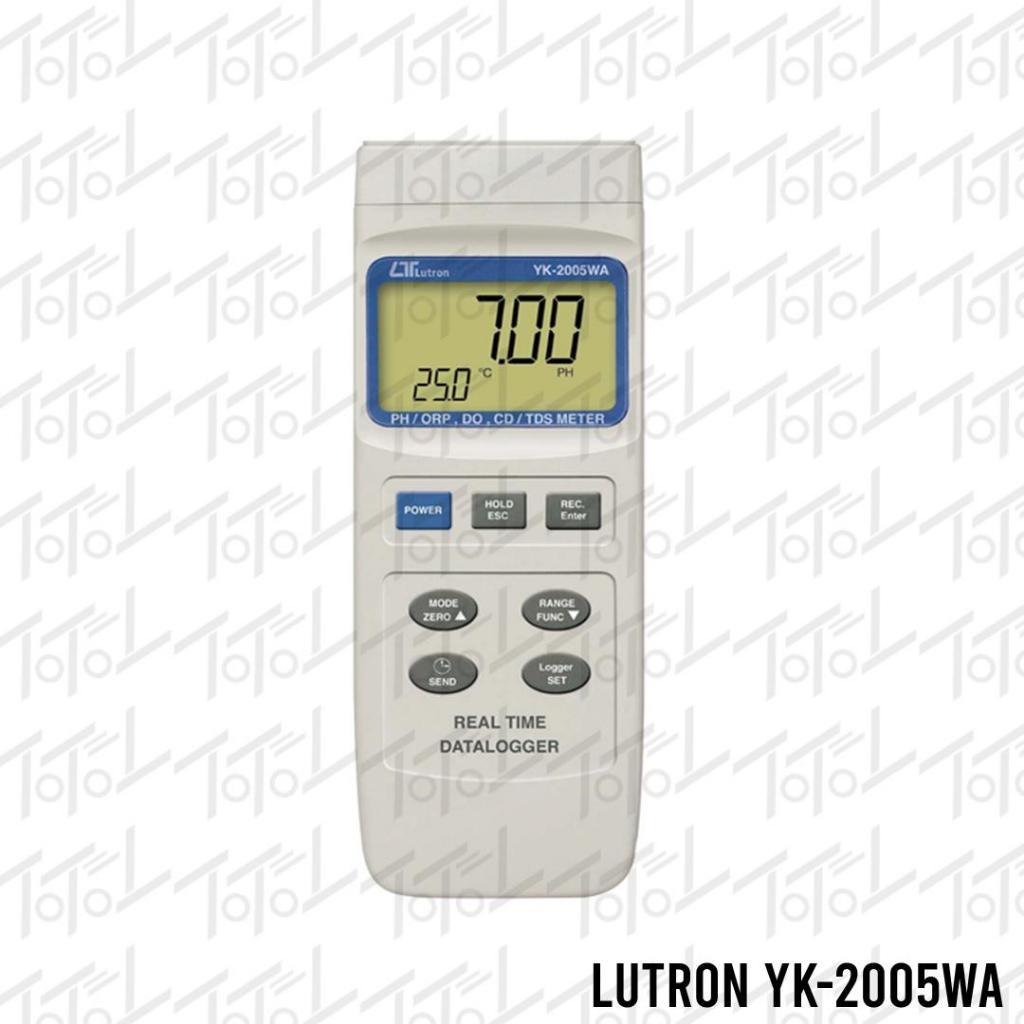 LUTRON Conductivity TDS PH DO ORP Meter YK2005WA / Alat Ukur Konduktivitas Daya Hantar Listrik / Ala