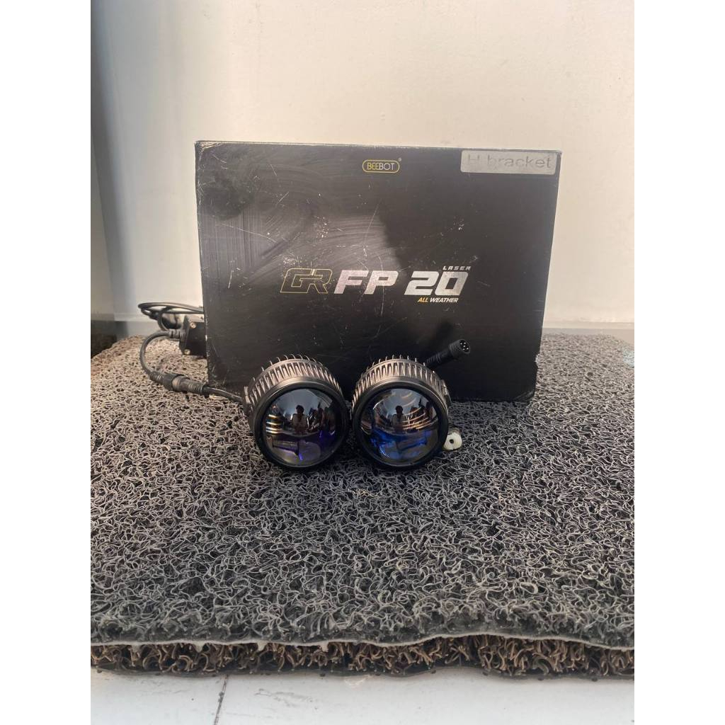 Foglamp Projector 2inch 2warna Beebot GR Fp20 All weather, Toyota/Honda Bracket