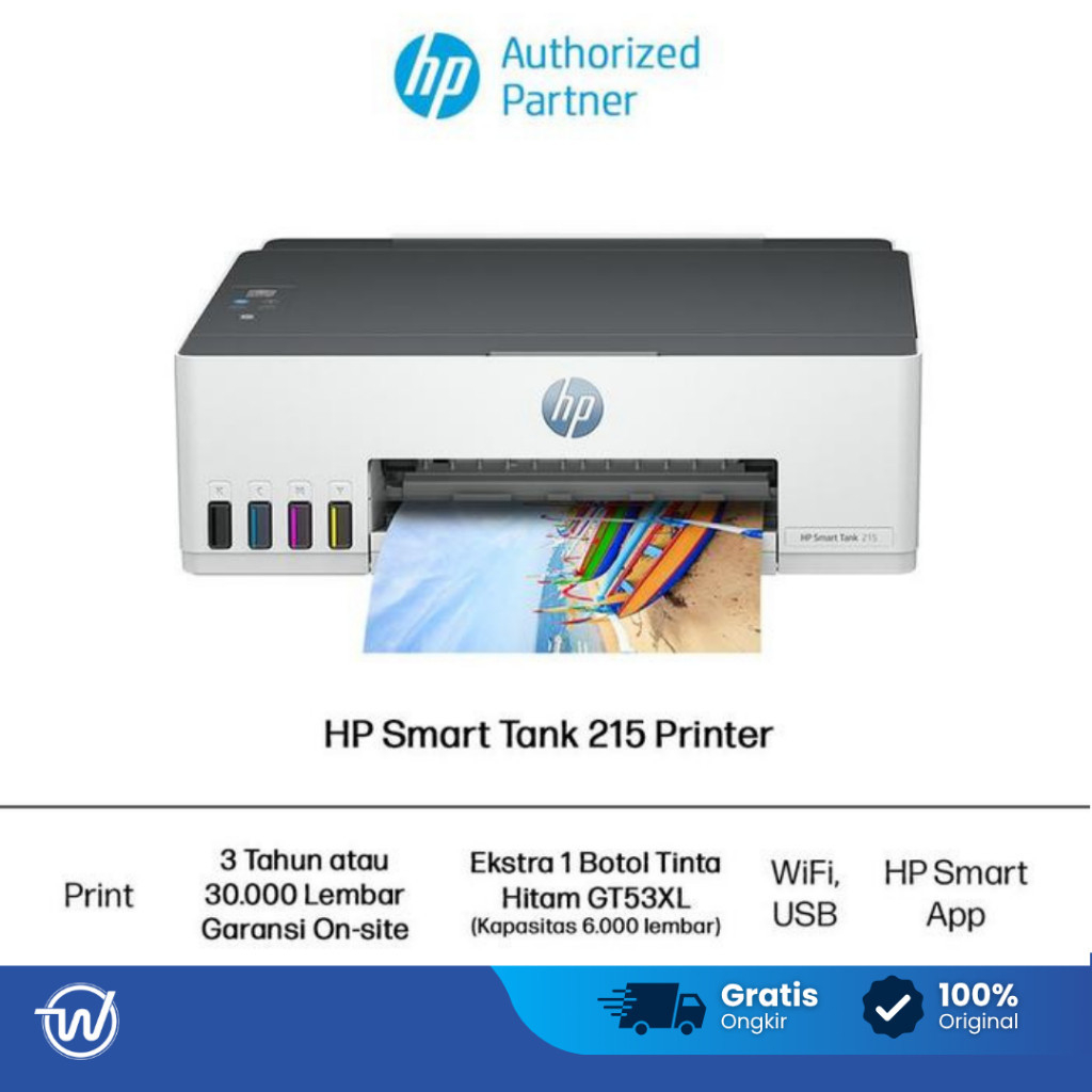 HP Printer 215 Smart Tank