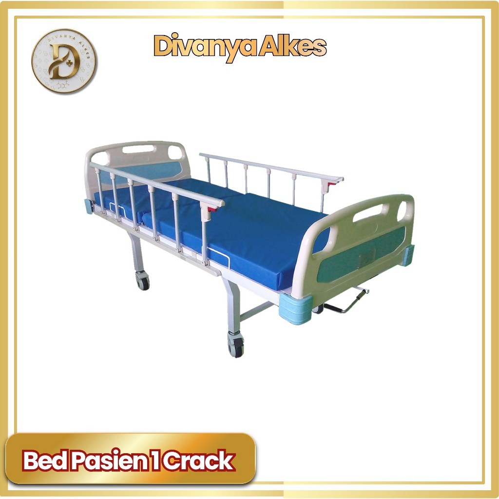 BED PASIEN 1 CRANK / Ranjang / Tempat Tidur Pasien 1 Crank SELLA