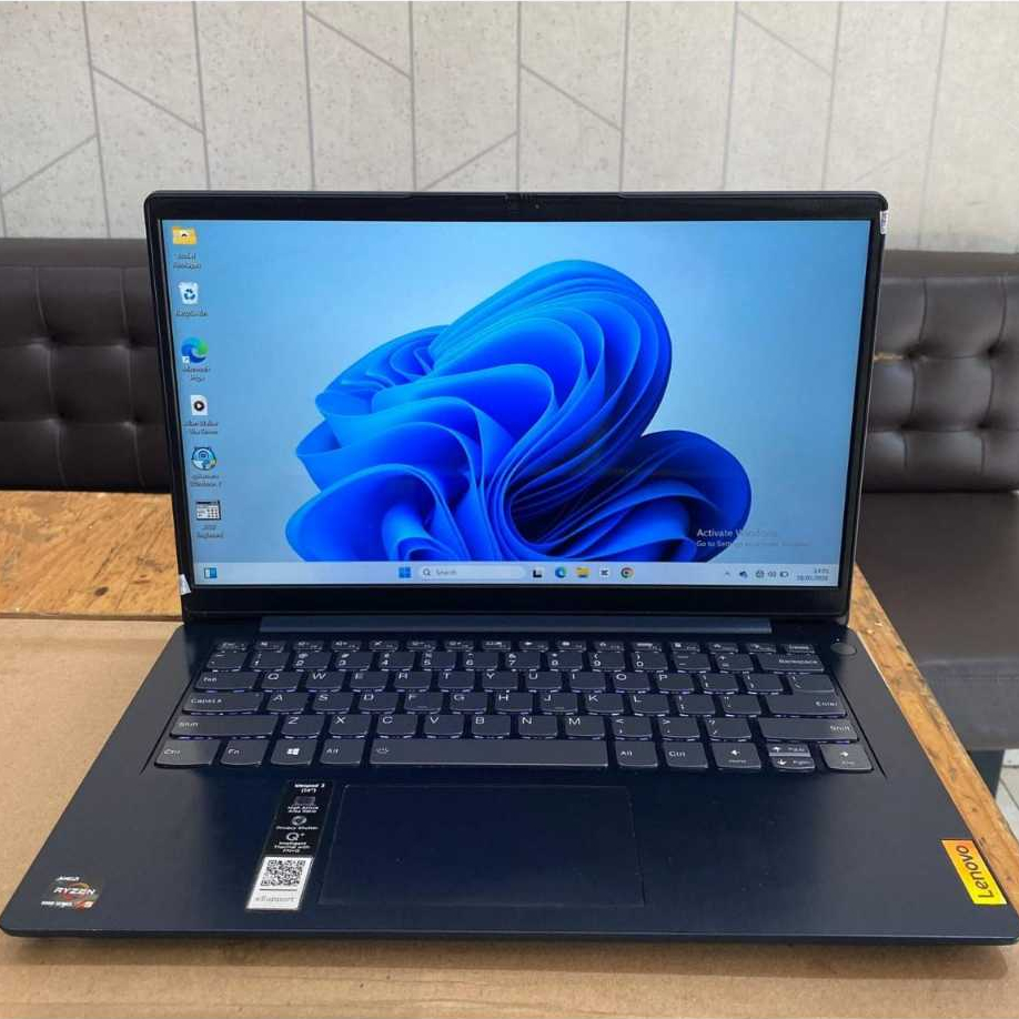 Lenovo Ideapad 3 14|ALC6 (82KT), Amd Ryzen 5 5500U, 8Gb/512GB #IPS, Lengkap, Navy Blue