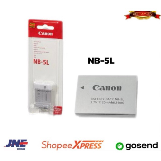 Baterai NB-5L Compatible Kamera Digital Ixus 90 800 850 860 870 950 960 970 980 990 IS 900 Ti Powers