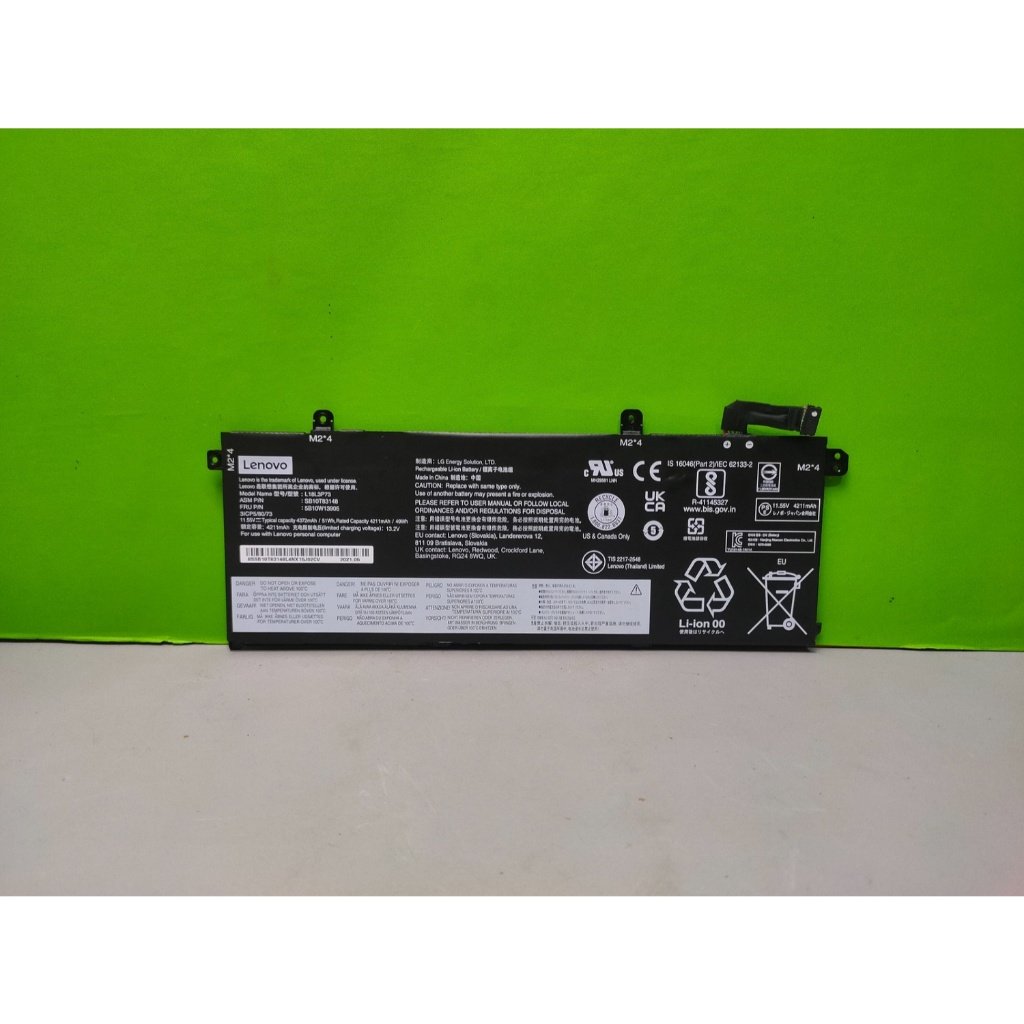 ET37 BAT-LEN-5 BATERAI LAPTOP LENOVO THINKPAD T14 GEN 1 L18L3P73 11.55V 4211mAh 49Wh