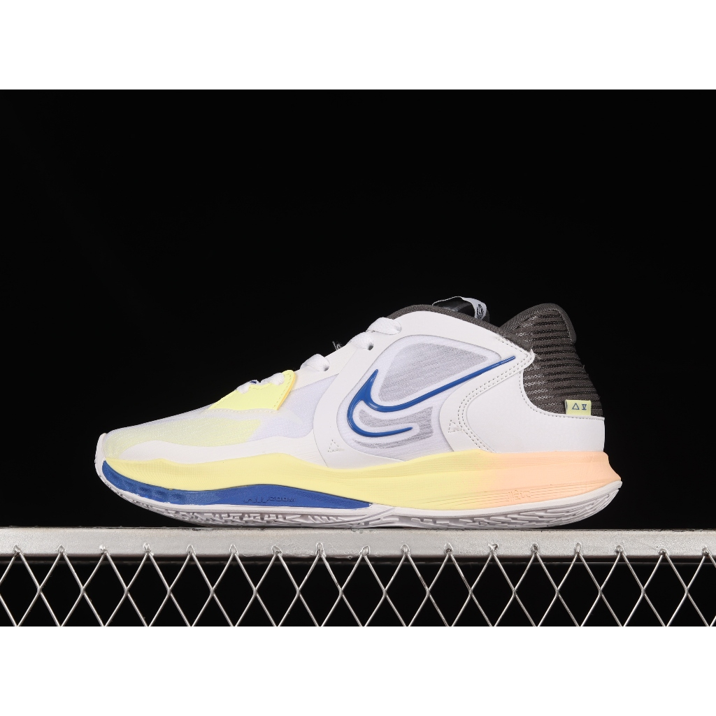SIZE 46 READY STOCK - Kyrie Low 5 EP White Game Royal (Butterfly Effect) (V) (Sepatu Basket / Basket