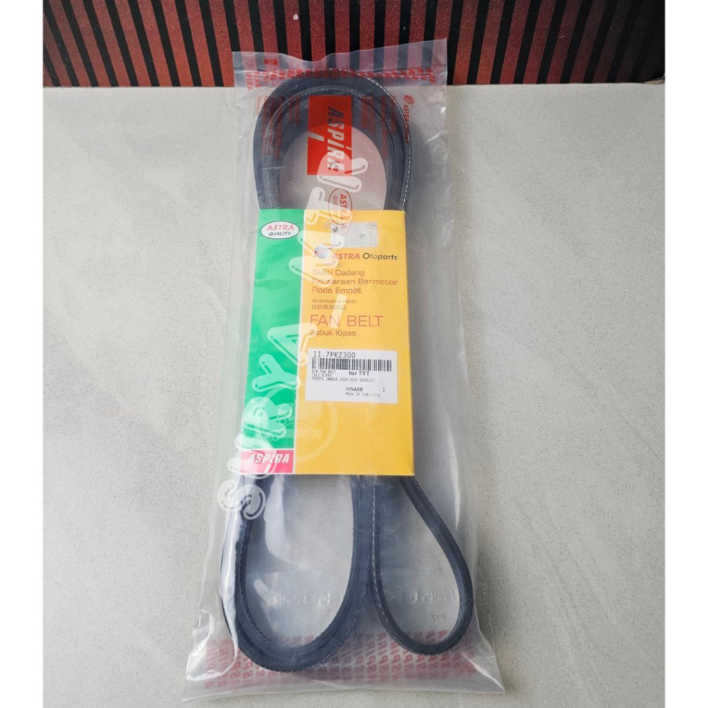 VAN FAN BELT INNOVA BENSIN 7PK 2300 ASPIRA 11-7PK2300