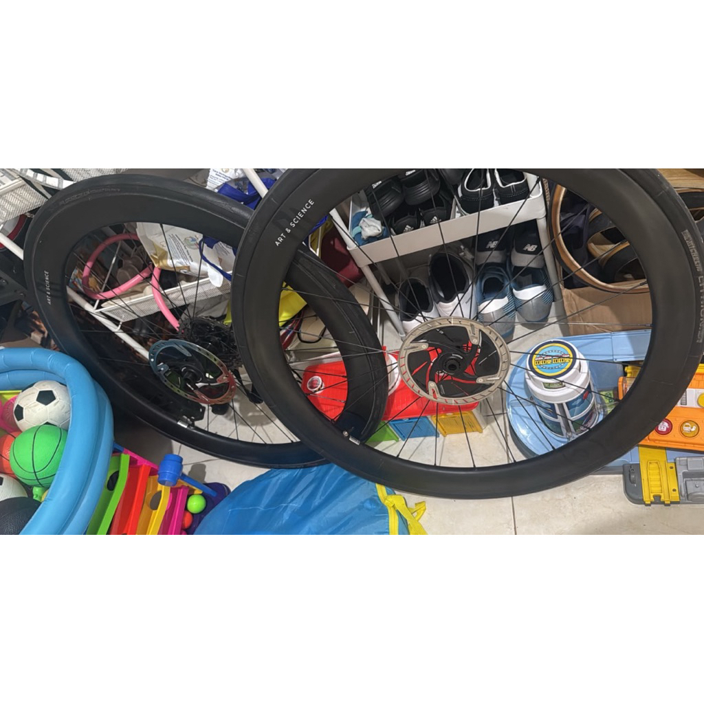 Avian wheelset carbon 50mm Disc TA