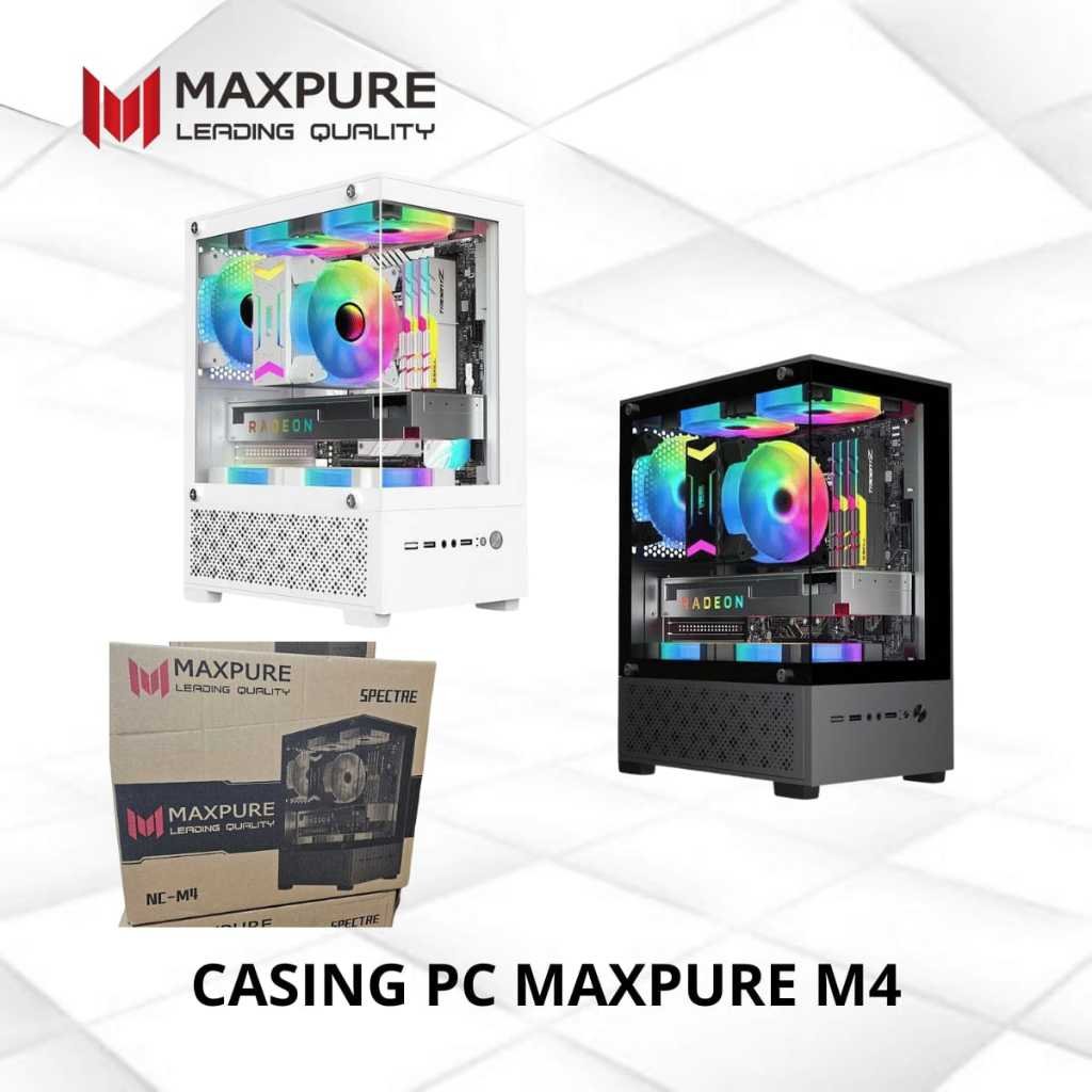 CASING PC MAXPURE M4 PUTIH