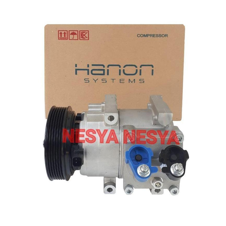 Compressor Compresor Kompressor Kompresor AC Merek HCC HANON ASLI ORI untuk Mobil Ford Fiesta B299 (