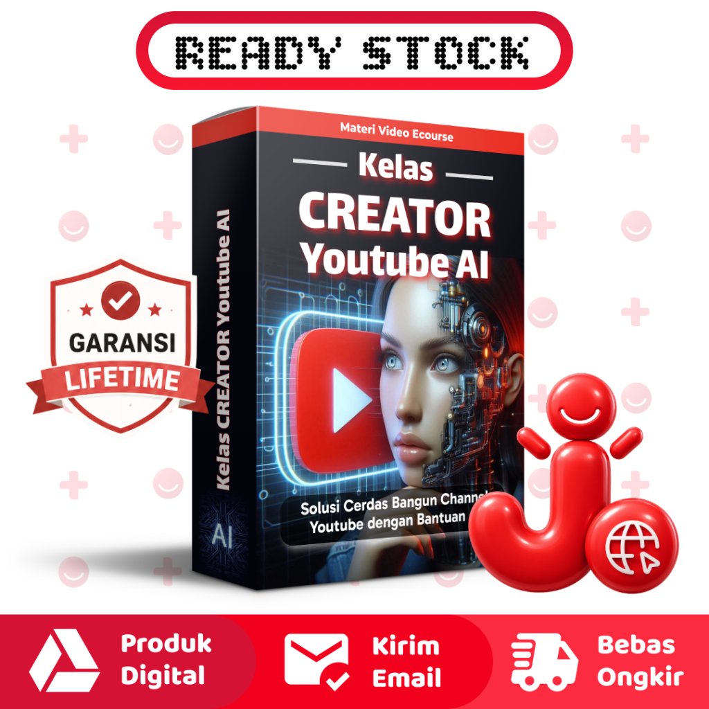 KELAS AI YOUTUBE - KREATOR CERDAS BANGUN CHANNEL PAKAI AI - VIDEO