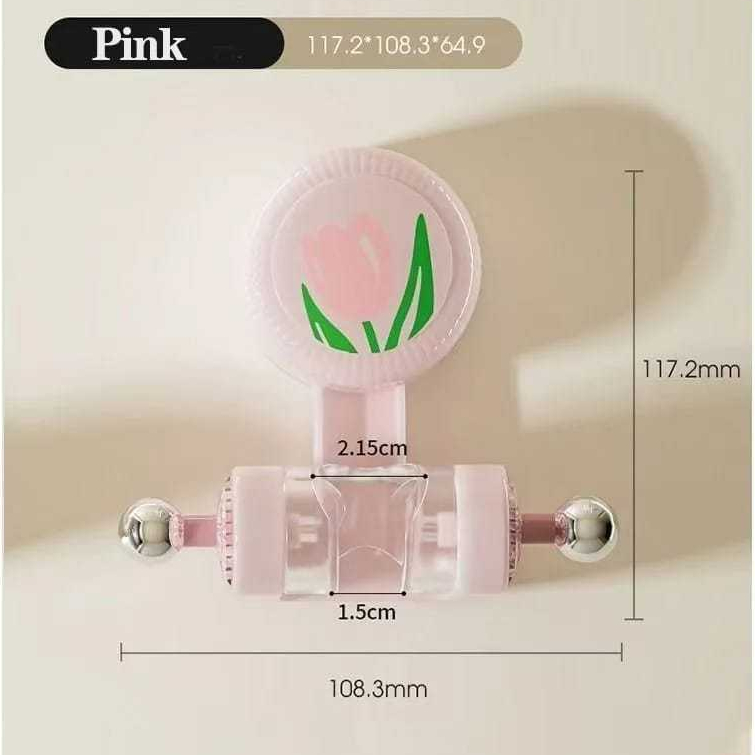 Adjustable Suction Cup Holder Shower Head Holder with Side Hook J02