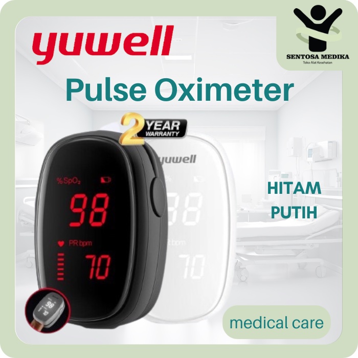 YUWELL Fingertip Pulse Oximeter YX 103 | YX 102 | Pulse Oxymeter YX103 | YX102 | Alat Saturasi Oksig