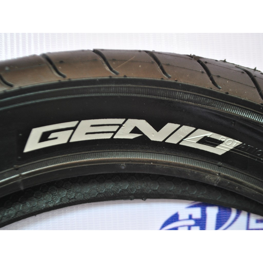 Ban Luar Sepeda BMX Jumbo Genio 20 X 3.0 MKL Hitam Motif Halus - Ban Luar Sepeda Anak Besar Gemuk BM