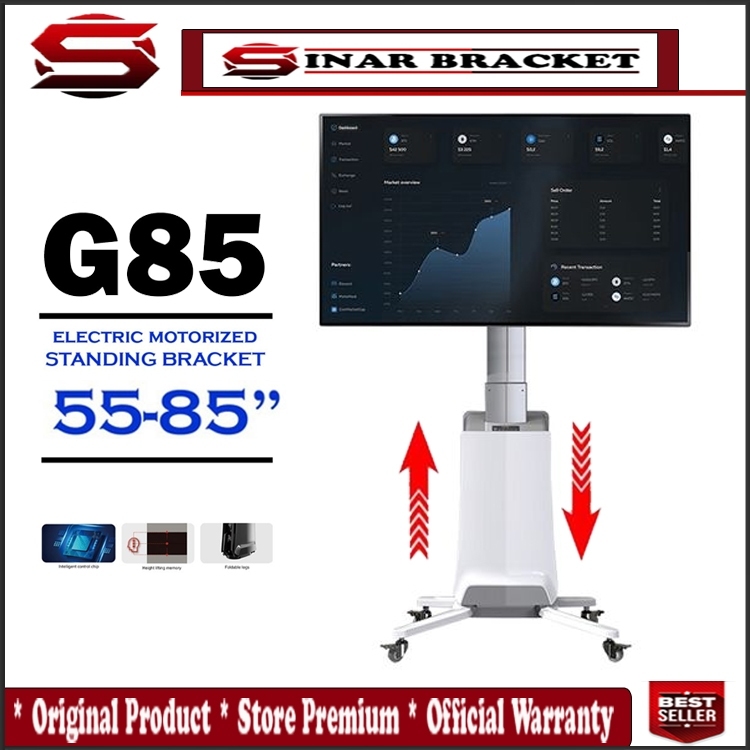 NB G85 Motorized Standing Bracket 55"-85" Inch BRACKET BREKET BRAKET STANDING NB