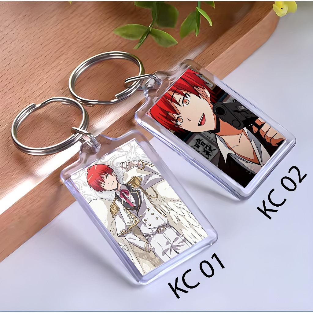 Keychain  Karma Akabane - Keychain Anime  Assassination Classroom - Keychain - Karma Akabane