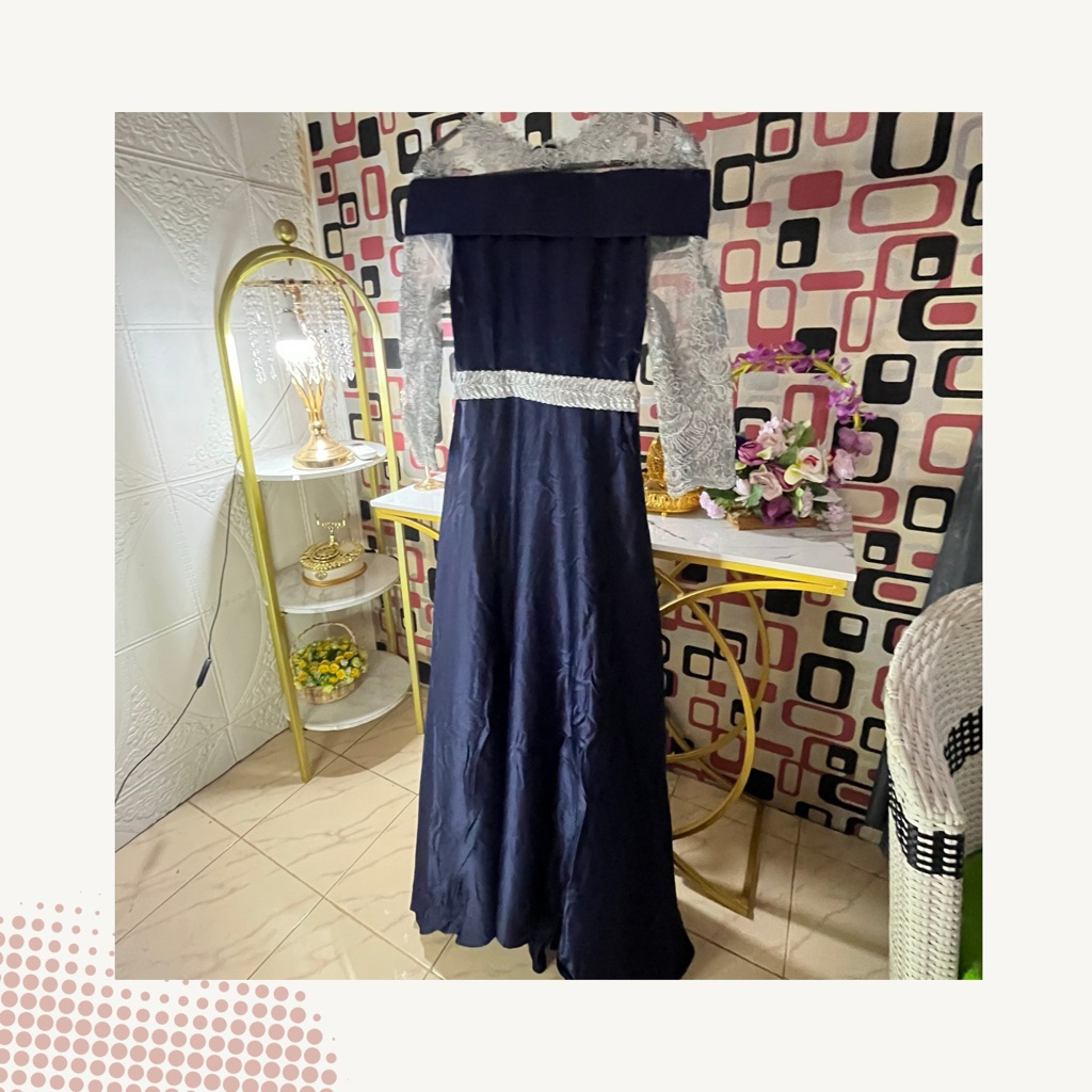 Gaun/Dress Navy [PRELOVED]