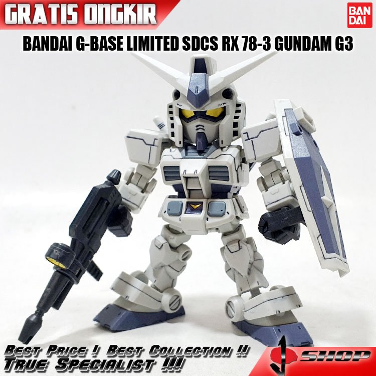 BANDAI G-BASE LIMITED SD CS / SDCS RX 78-3 GUNDAM G3 LTDSD29
