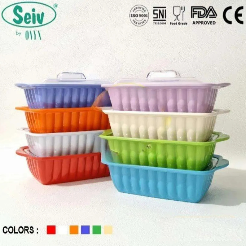 ONYX SEVILLA CASSEROLE 8,5 INCH KASEROL MELAMIN WADAH SAJI DENGAN TUTUP