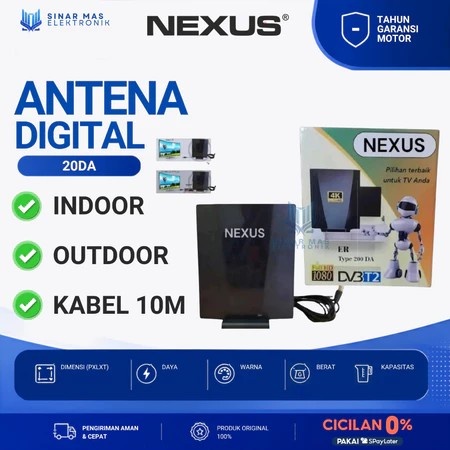 NEXUS - ANTENA DIGITAL INDOOR & OUTDOOR