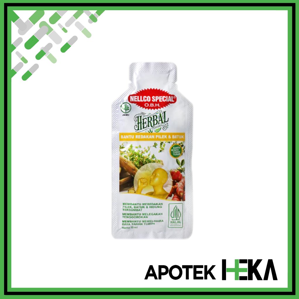 OBH Nellco Special Herbal Sachet Original Satuan 1 Sachet (SEMARANG)