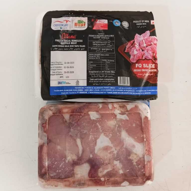 Allana Daging Kerbau Potong 1KG