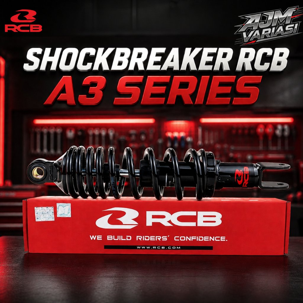 Shock Shockbreaker RCB Tipe A3 Series Matic Ukuran 305MM / 330MM