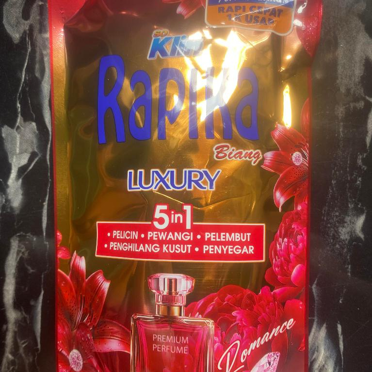 RAPIKA BIANG 5IN1 ROMANCE 250ML POUCH / PEWANGI PAKAIAN / PEWANGI LAUNDRY / PEWANGI BIANG / KEMASAN 