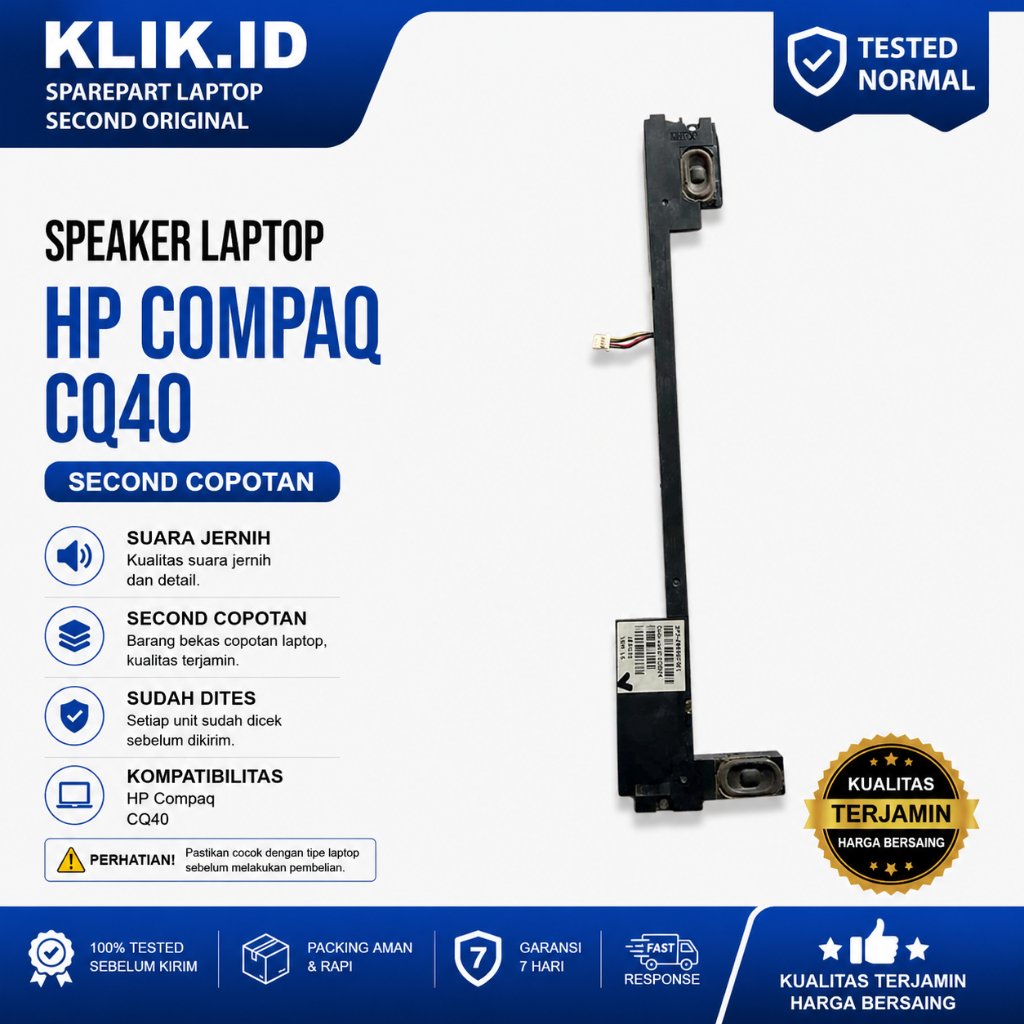 Speaker HP Compaq CQ40 Speaker Laptop Original Second Copotan Sparepart Laptop
