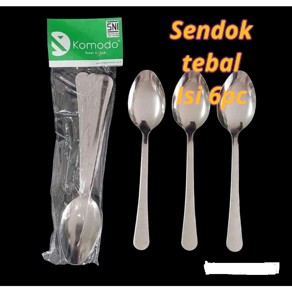 Sendok makan sendok stainless steel tebal Sendok Noble