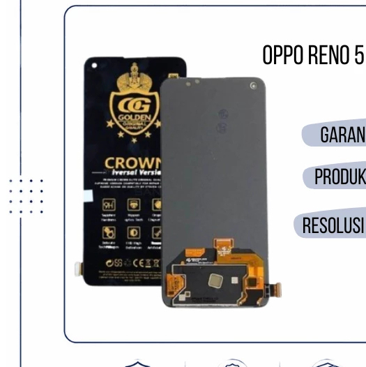 LCD yang dijual telah lulus Quality Control.  kualitas produk semua adalah Original Equpment Manufac