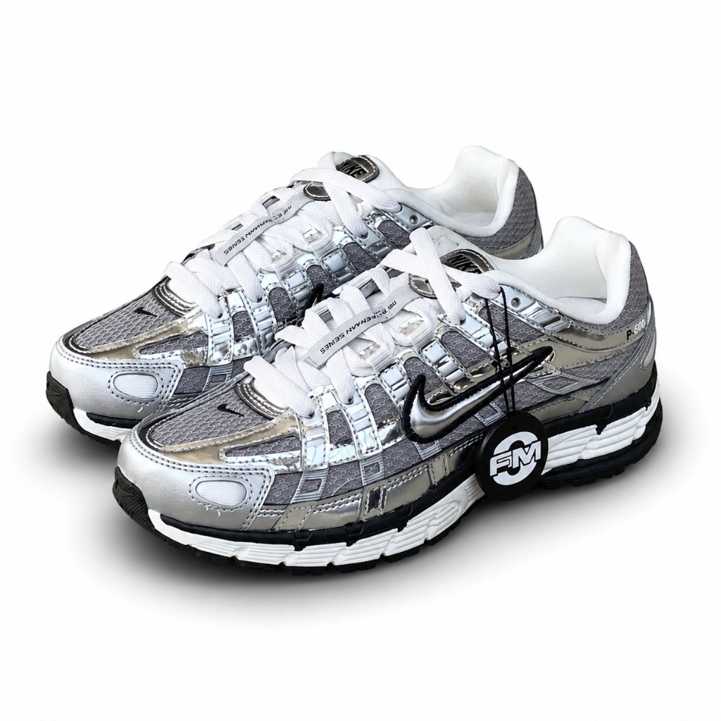 Nike P-6000 Metallic Silver Original