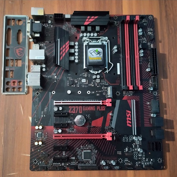 Motherboard Mainboard Mobo Z 370 MSI Z370 GAMING PLUS LGA 1151v2 Intel gen 8 Gen 9 tag Z390 B360 H31