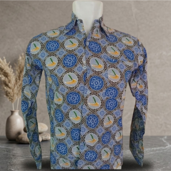 RB Baju Batik JSIT SMP Laki-laki | Baju Batik JSIT SMP Atasan Lengan Panjang Laki-laki