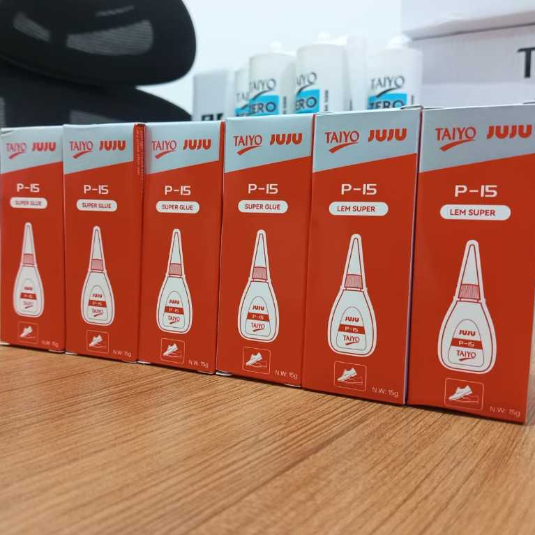Lem Tetes Taiyo JUJU 15gr P-15 Lem Super Super Glue