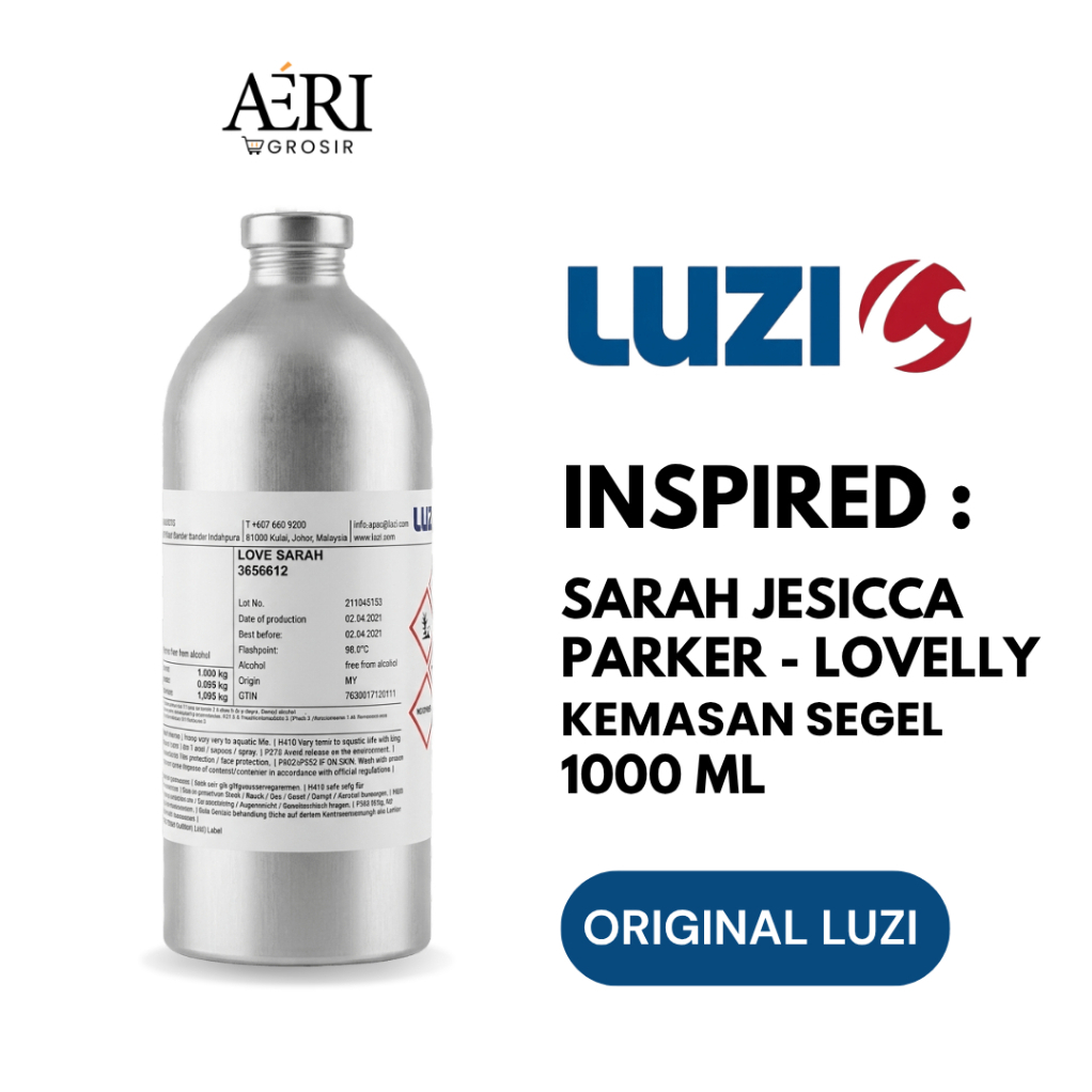 Bibit Parfum Luzi Love Sarah - Original Segel Pabrik 1000gr