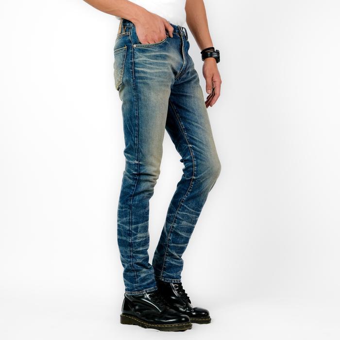 Bespoke Project - Celana Jeans pria Style 371 Skinny Fit Celana Denim Nyaman Lembut