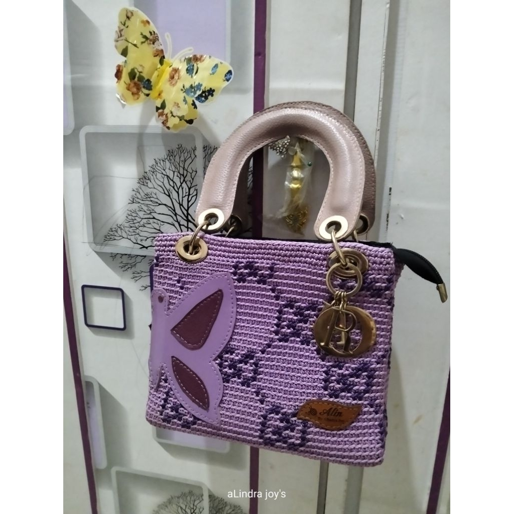 tas Dior rajut