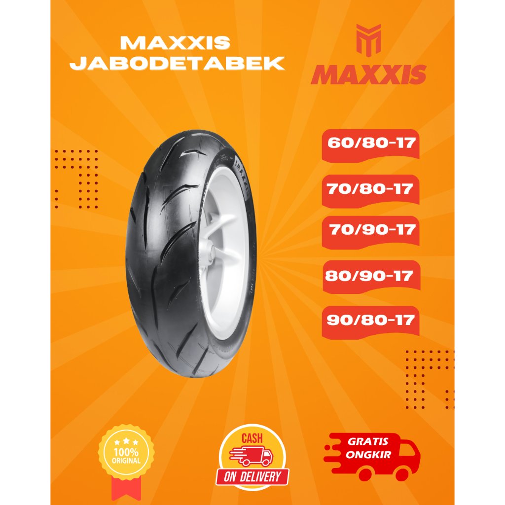 [READY COD] GRATIS CAIRAN BAN BAN MAXXIS RING 17 VICTRA 98 CT TUBELESS BAN MOTOR RING 17 MAXXIS / BA