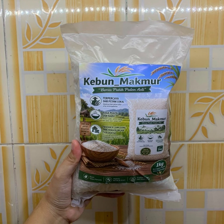 BERAS C4 RAJA KEMASAN 1KG SUPER PULEN