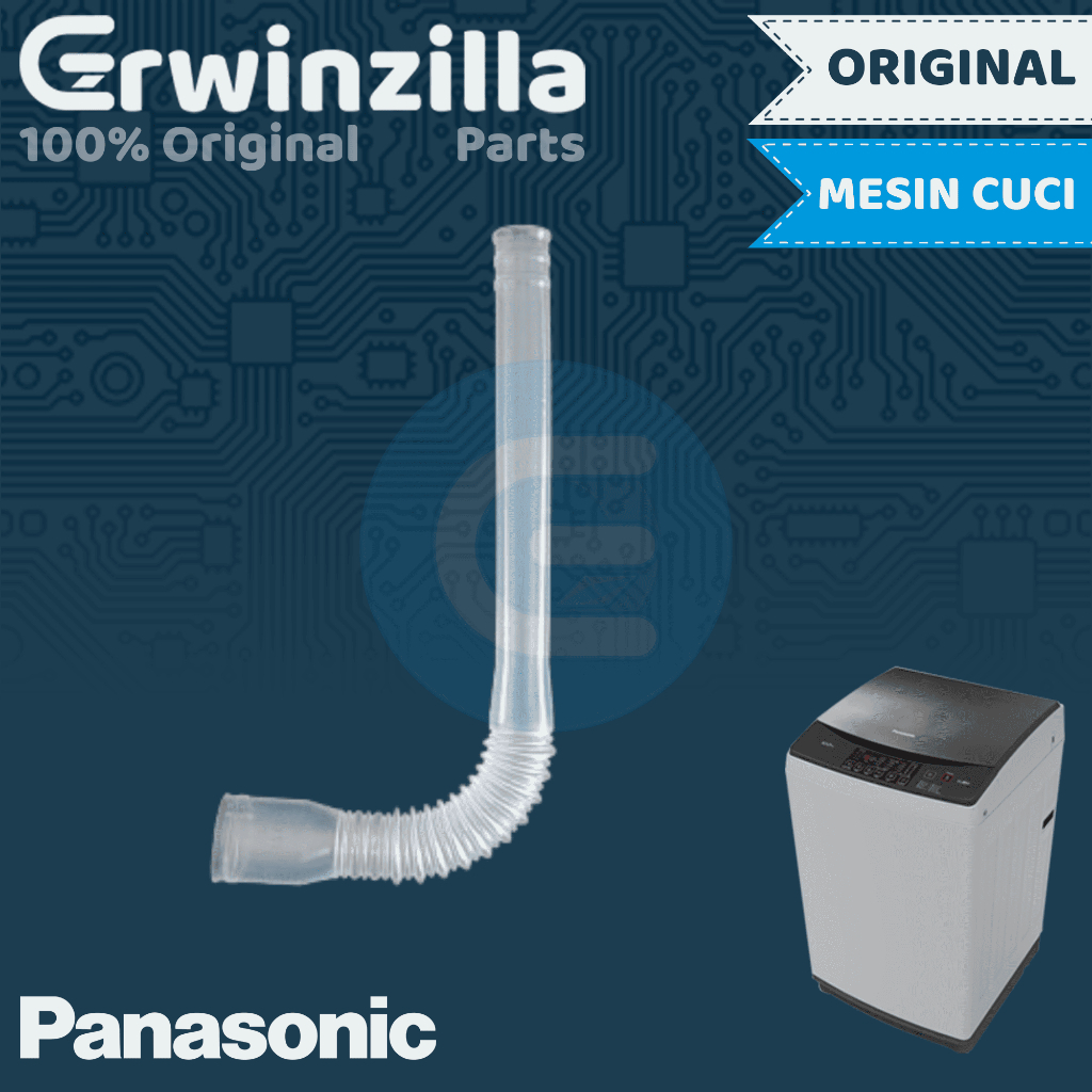 Selang Overflow Hose Mesin Cuci Panasonic 1 Tabung Bukaan Atas Top Loading Otomatis Panasonic Origin
