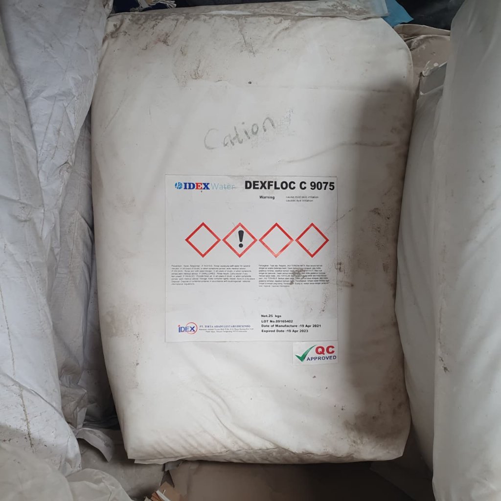 Dexfloc C 9075 Polimer Kationik 25 Kilogram Cationic Polymer Kation
