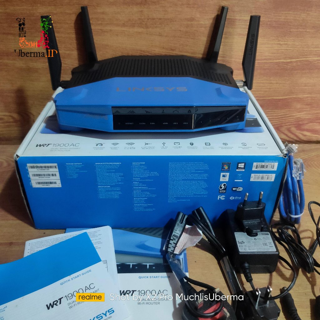 Linksys AC1900 Dual-Band Smart WI-FI Wireless Gigabit Router WRT1900AC