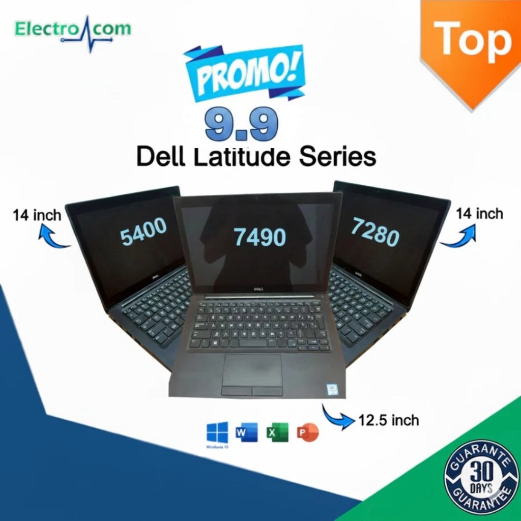 Laptop Dell Latitude Core i7 / Core i5 | 7470 7480 7490 5490 5400 RAM 16GB / SSD 512GB / Mulus / Sec
