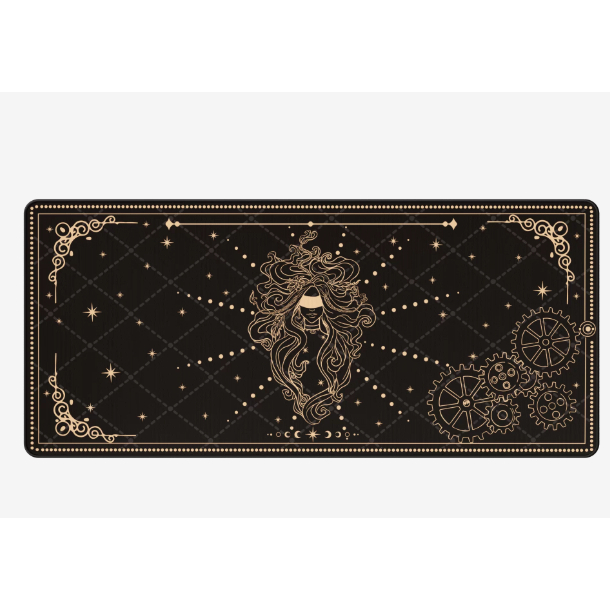 SANRIO X AKKO CINNAMOROLL CAT STELLAR EYES LONG MOUSE PAD Interstellar Tarot Mousepad