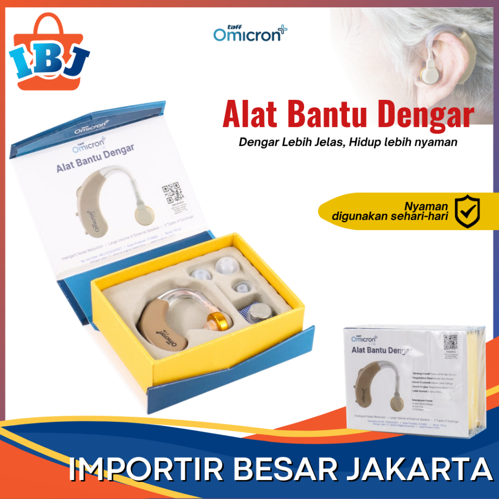 ORIGINAL Alat Bantu Dengar Denger Telinga Orang Tua Lansia mini Original Anak anak Cyber Sonic Digit