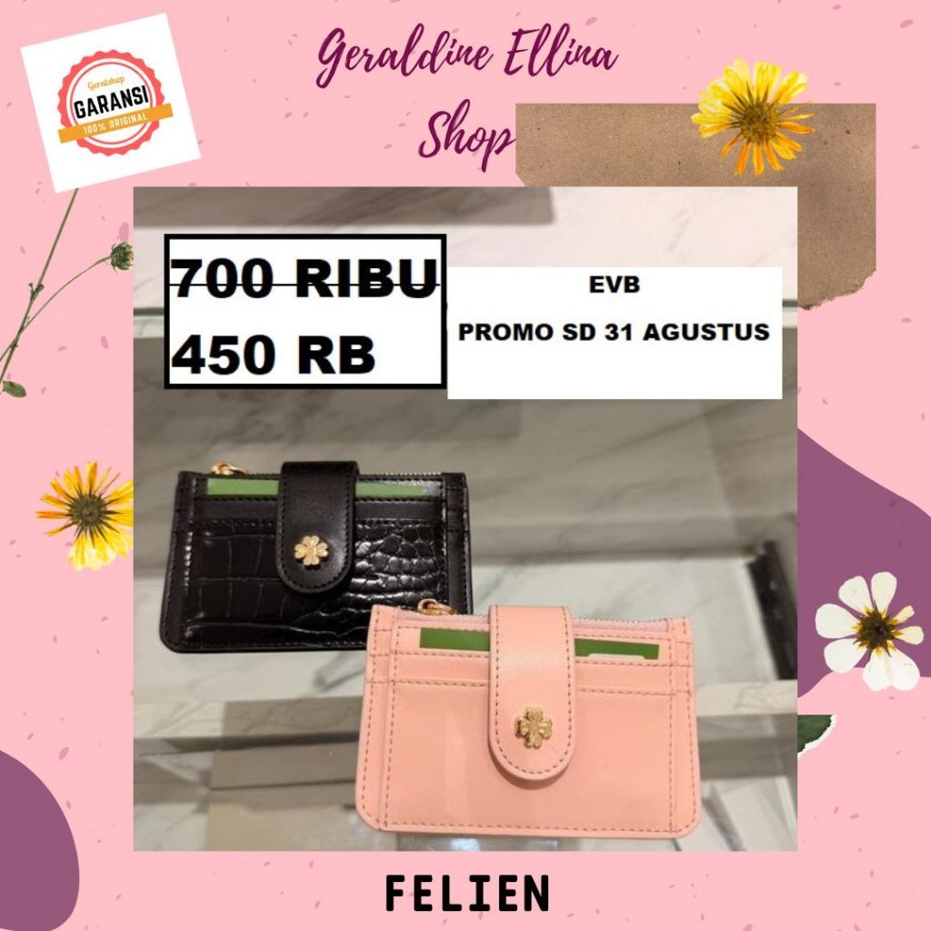 Dompet EVB wanita sale ORIGINAL 100% seri FELIEN
