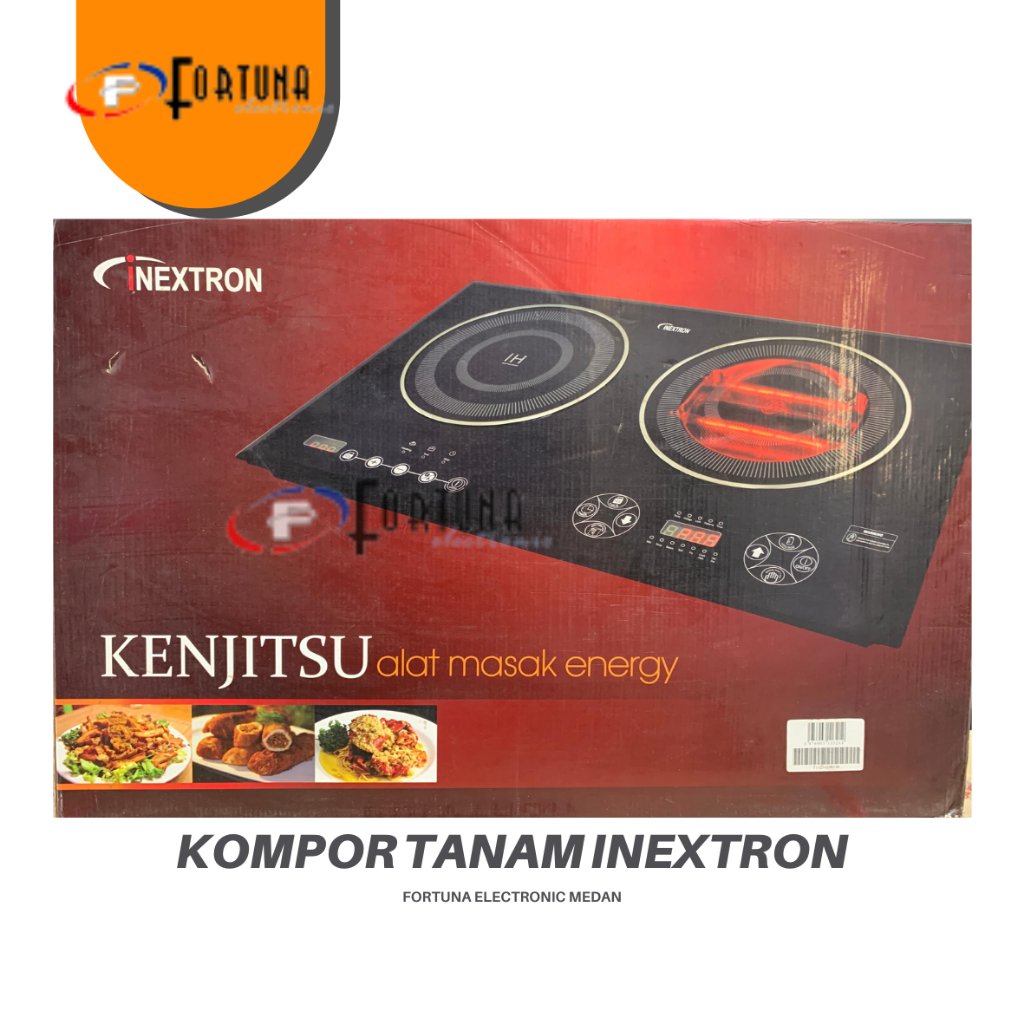 KOMPOR LISTRIK TANAM PORTABLE / KOMPOR LISTRIK PORTABLE 2 TUNGKU - INEXTRON KENJITSU ENERGY COOKER