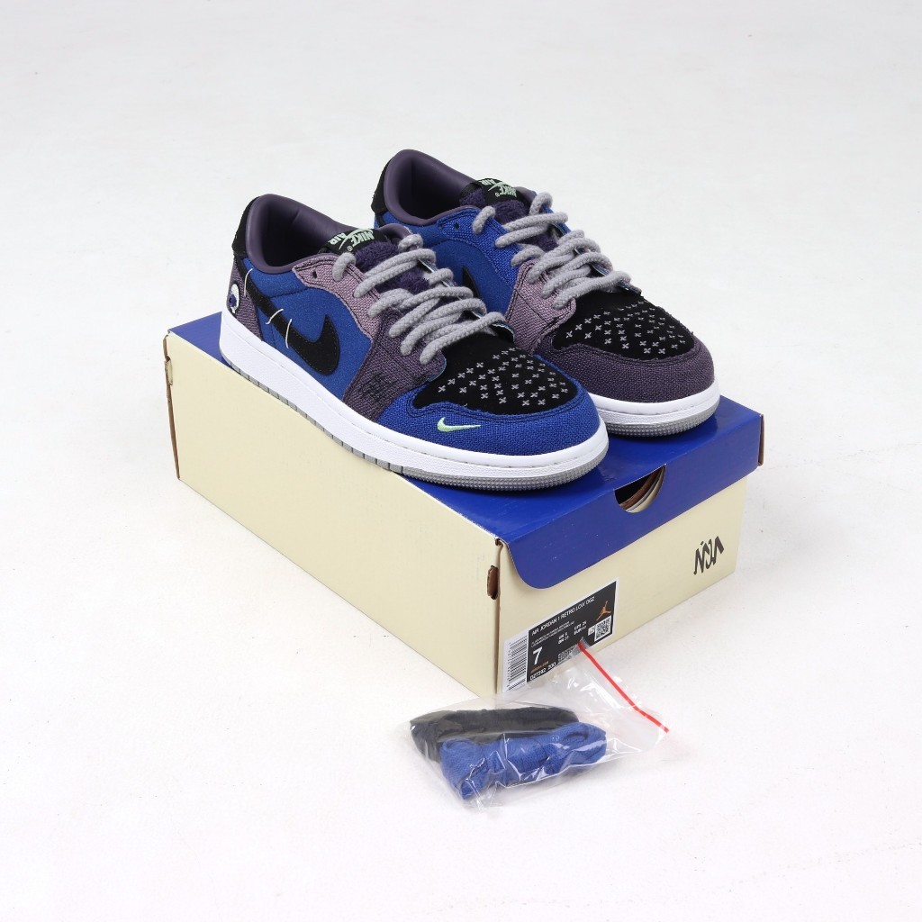 (SLPRDS) Sepatu Sneaker Nike Air Jordan 1 Low Zion Willamson Voodoo Alternate