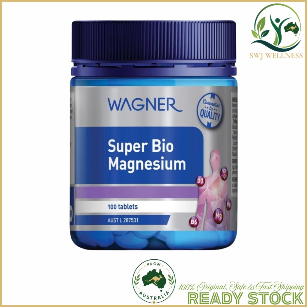 Wagner Super Bio Magnesium 100 Tablets